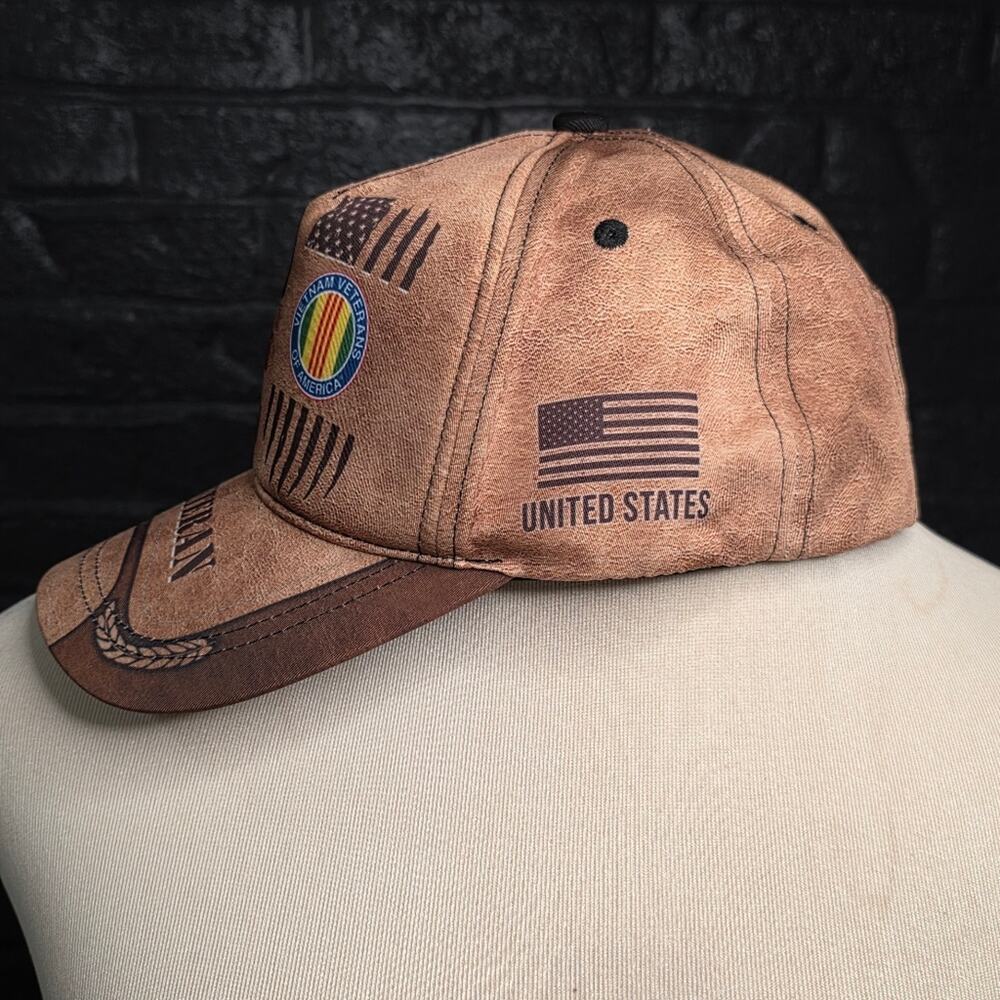 Vietnam Veteran Basball Cap - Picture 3 of 6